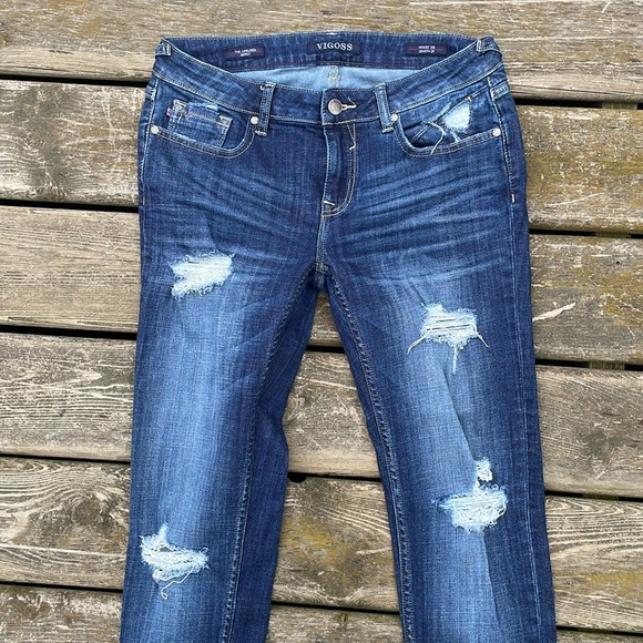 Vigoss ✨  the chelsea skinny jeans✨ Distressed - Picture 4 of 10
